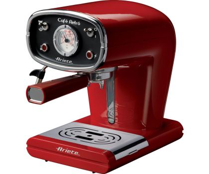 Ekspres i kawa Ariete 1388 RETRO CZERWONY